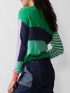 ZAKET & PLOVER DIAGONAL STRIPE JUMPER