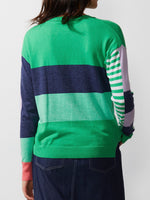 ZAKET & PLOVER DIAGONAL STRIPE JUMPER