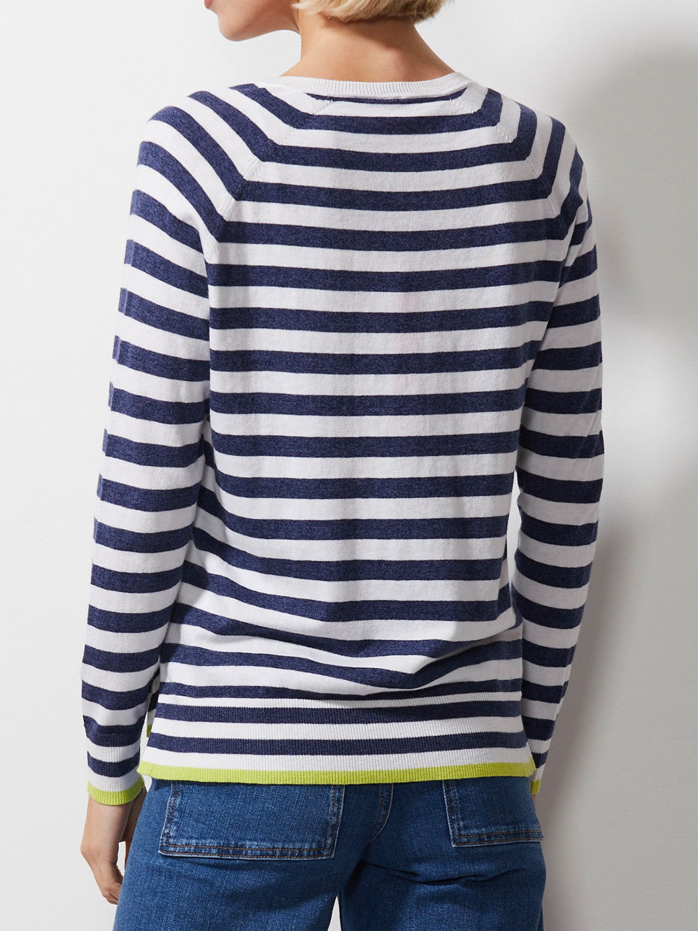 ZAKET & PLOVER ESSENTIAL STRIPE V JUMPER