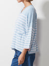 ZAKET & PLOVER BRENTON STRIPE V JUMPER