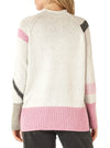 ZAKET & PLOVER ABSTRACT STRIPE KNIT