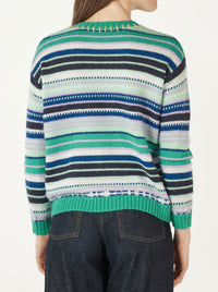 ZAKET & PLOVER MULTI STRIPE KNIT